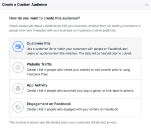 Using Facebook Custom Audience to learn about your travel customer personas
