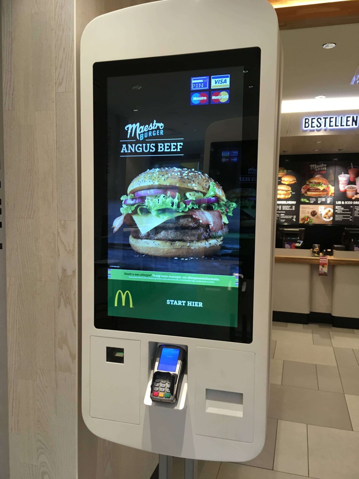 Mcdonald S Self Service Kiosk