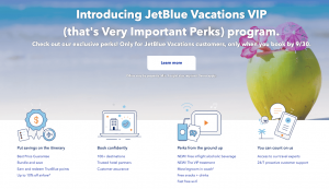 JetBlue airline cross-selling hotels - value proposition example 1