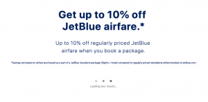 JetBlue airline cross-selling hotels - value proposition example 5