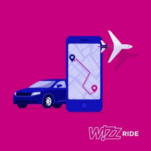 Wizz Air Ride - example of new airline digital features